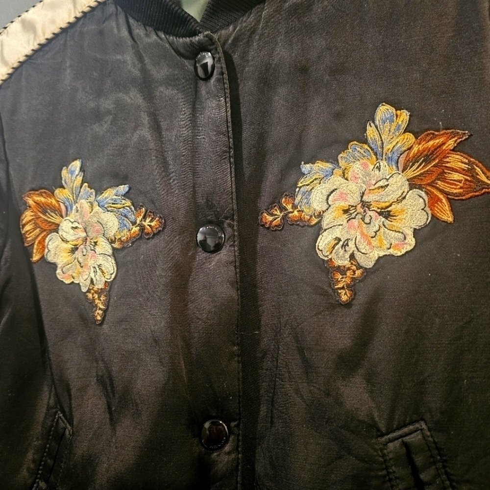 Coach Reversible Puffer Bomber Jacket - Picture 12 of 16